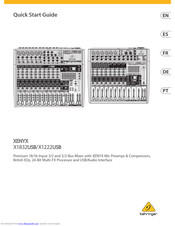 xenyx x1832usb manual